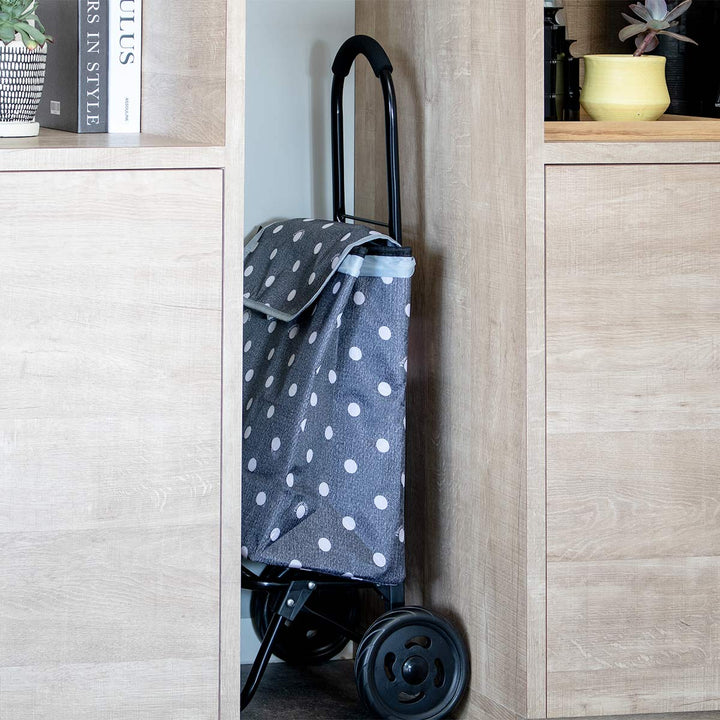 ショッピングカートCHARMISS水玉28L大容量