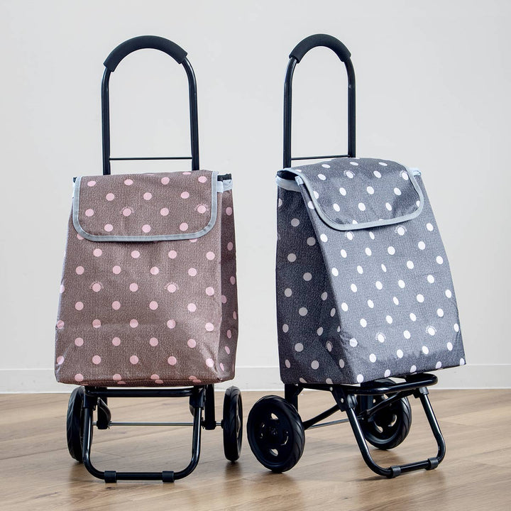 ショッピングカートCHARMISS水玉28L大容量