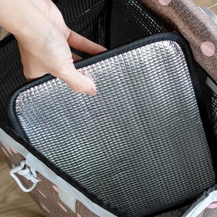 ショッピングカートCHARMISS水玉28L大容量