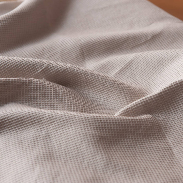 掛け布団カバーダブルワッフルハニカム綿100％FabtheHome