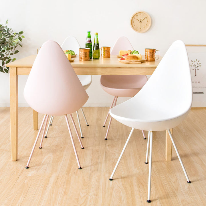 チェア座面高47cmドロップ型ハの字脚