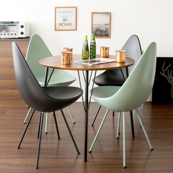 チェア座面高47cmドロップ型ハの字脚