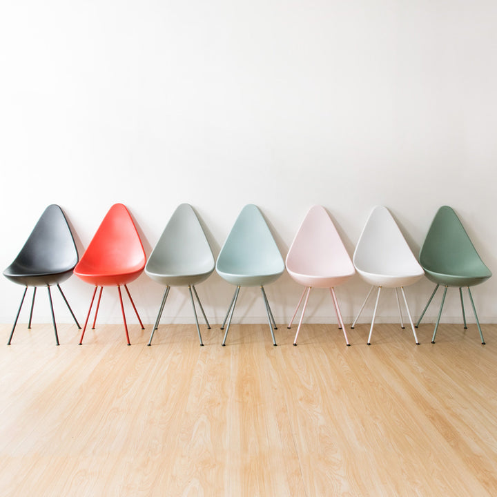 チェア座面高47cmドロップ型ハの字脚