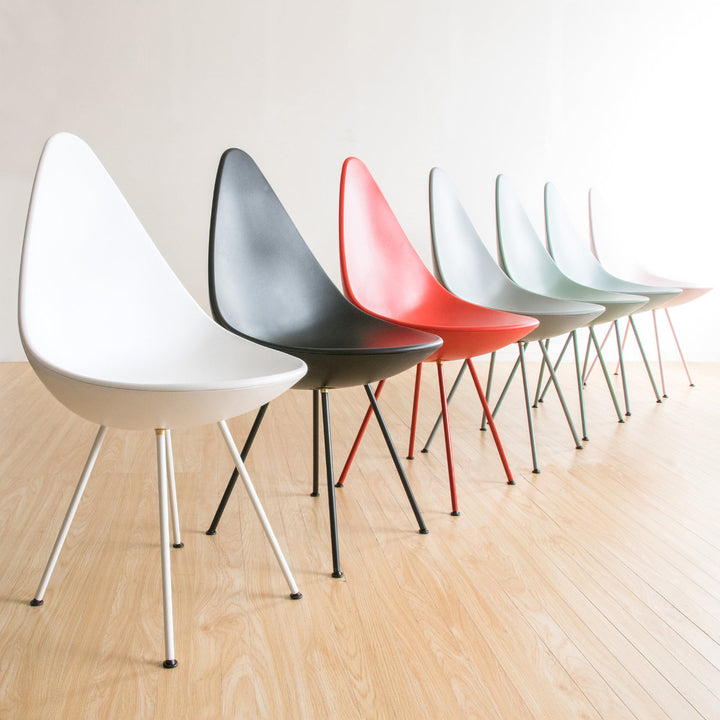 チェア座面高47cmドロップ型ハの字脚