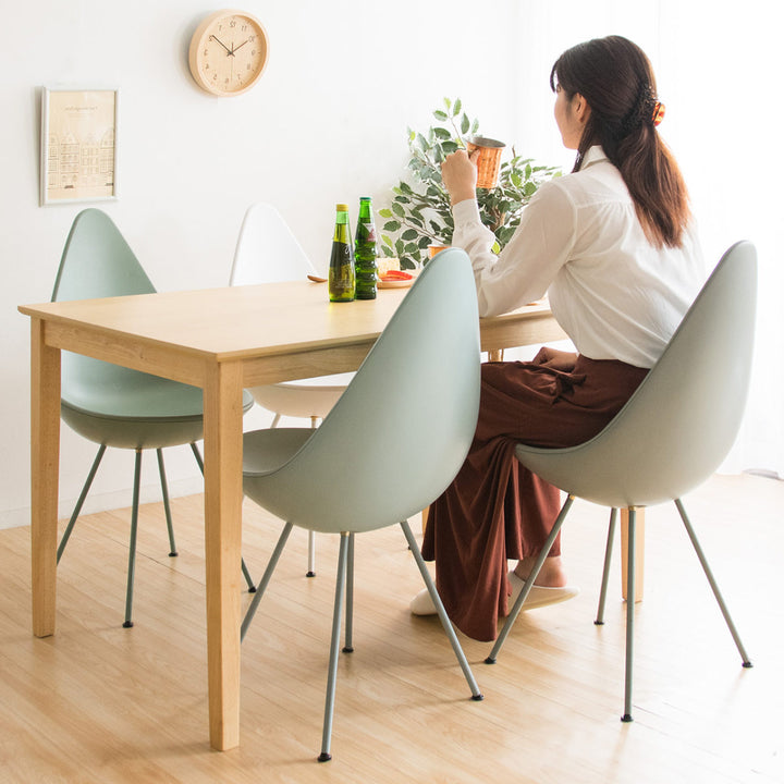 チェア座面高47cmドロップ型ハの字脚