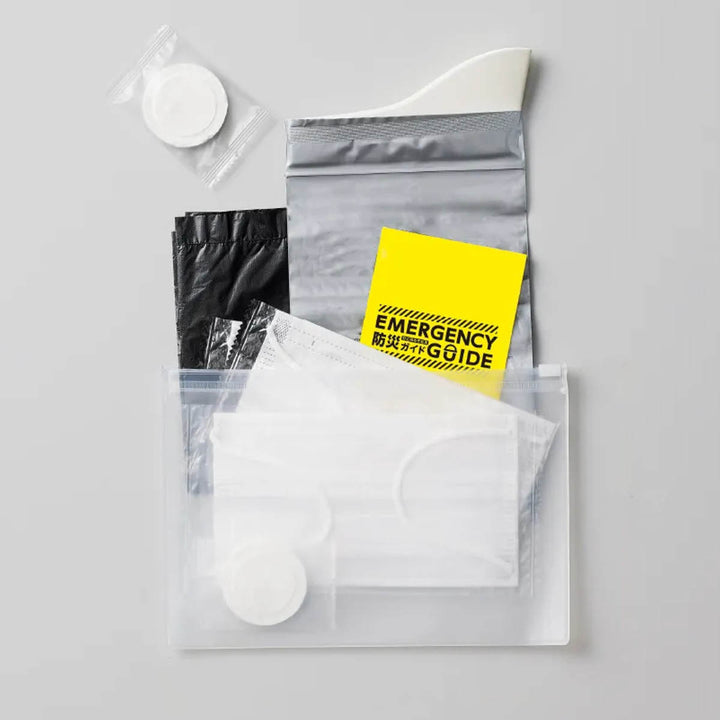 防災衛生6点セットどこでも防災セット3日分ポーチタイプ