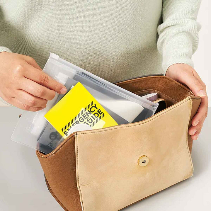 防災衛生6点セットどこでも防災セット3日分ポーチタイプ