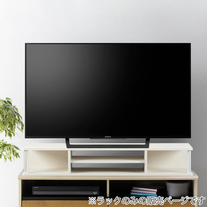 ちょい足しラック幅110cm2段タイプテレビ台AVボード