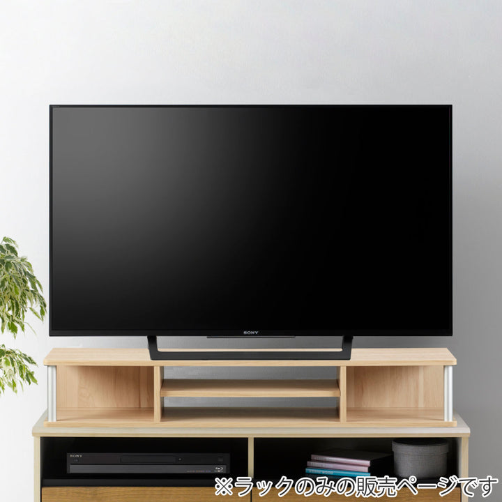 ちょい足しラック幅110cm2段タイプテレビ台AVボード