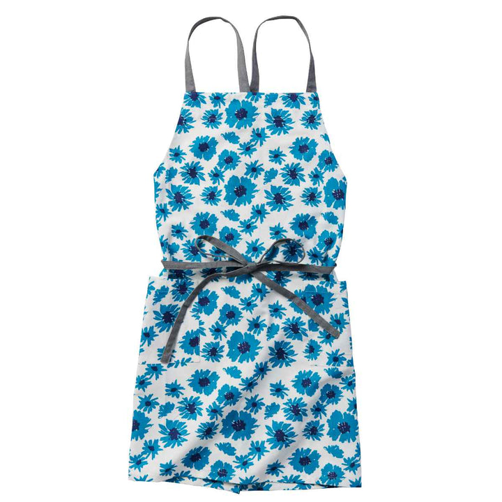 【在庫処分特価】エプロン綿100％ポケット付き花柄ジェイミー