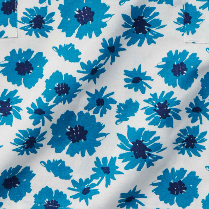 【在庫処分特価】エプロン綿100％ポケット付き花柄ジェイミー