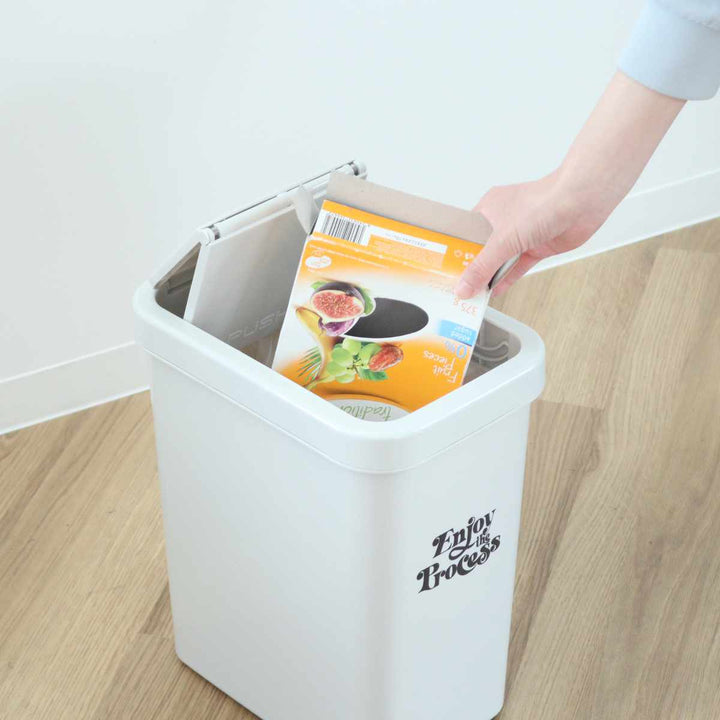 ゴミ箱18Lスライドペールふた付き