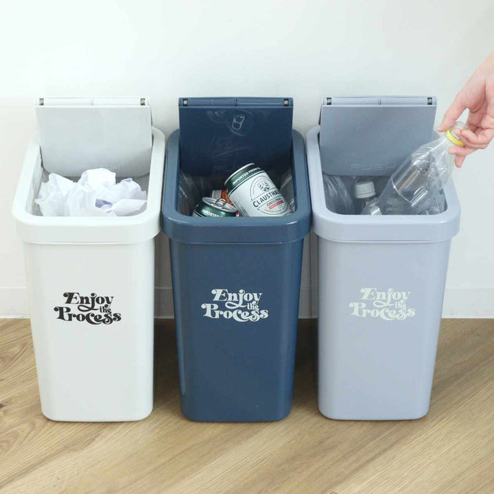 ゴミ箱18Lスライドペールふた付き