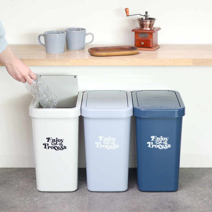 ゴミ箱18Lスライドペールふた付き