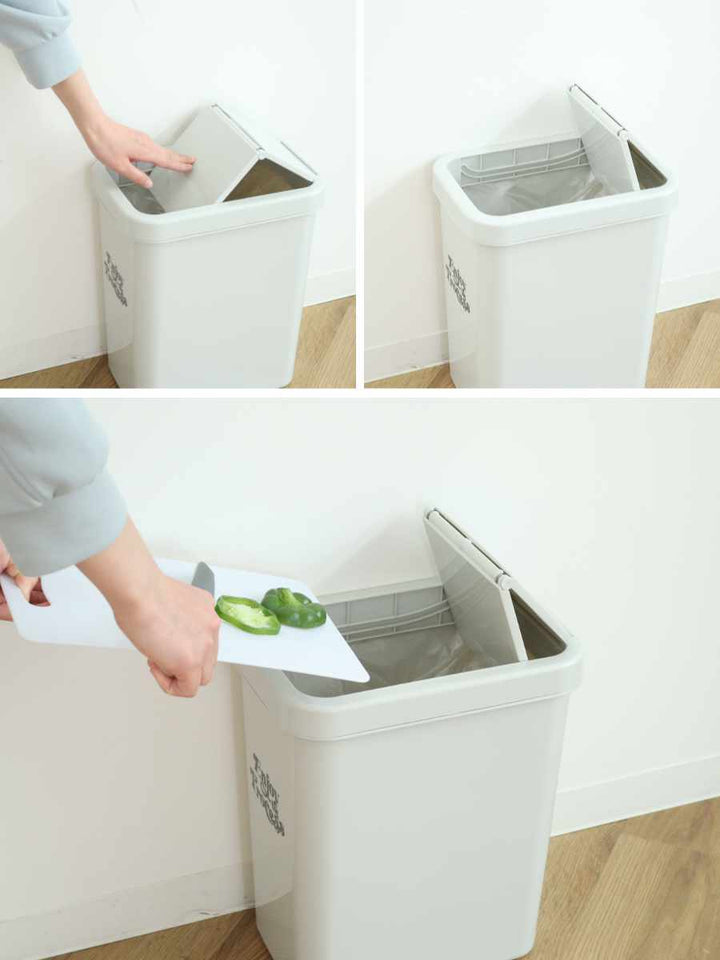 ゴミ箱18Lスライドペールふた付き