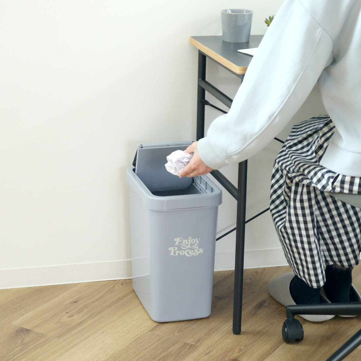 ゴミ箱18Lスライドペールふた付き