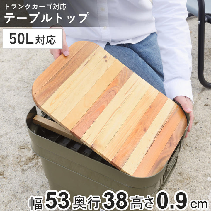 木天板トランクカーゴ50L対応テーブルトップ天板のみ