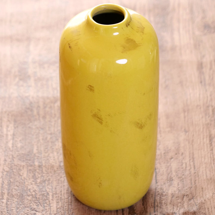 花瓶セラミックベース直径10×高さ23cm