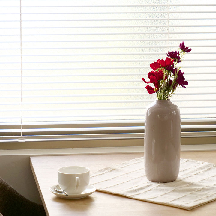 花瓶セラミックベース直径10×高さ23cm