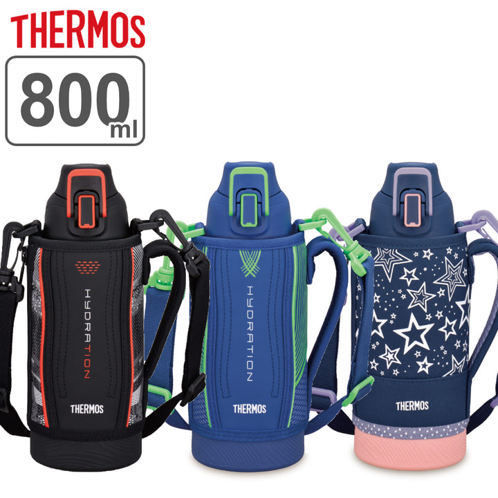 サーモス水筒800mlステンレス直飲み真空断熱スポーツボトルFHT-802F
