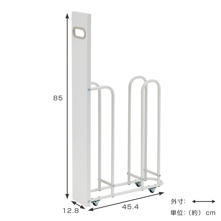 フィレッテダンボールストッカー幅12.8cm