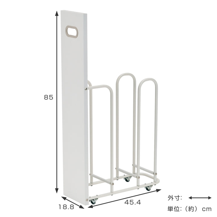 フィレッテダンボールストッカー幅18.8cm