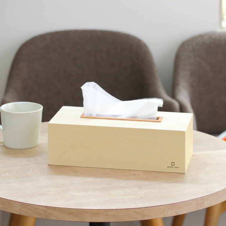 ティッシュケースKOGUCHI木製