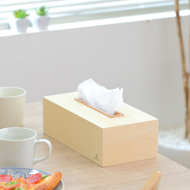 ティッシュケースKOGUCHI木製