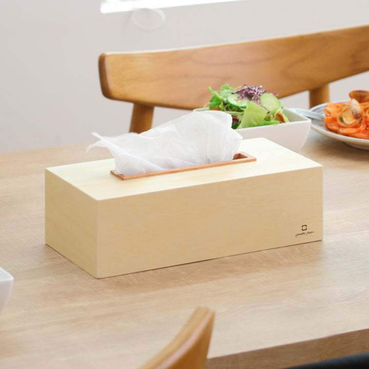 ティッシュケースKOGUCHI木製