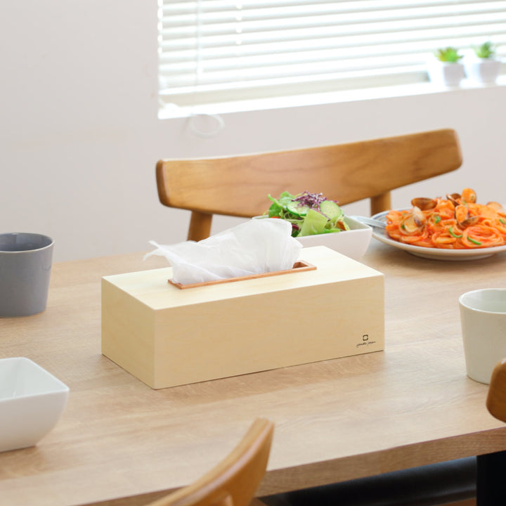 ティッシュケースKOGUCHI木製