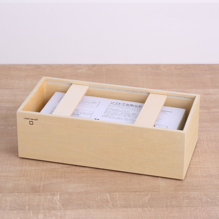 ティッシュケースKOGUCHI木製