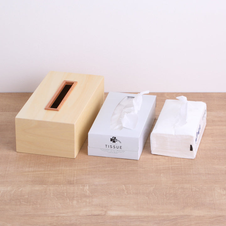 ティッシュケースKOGUCHI木製