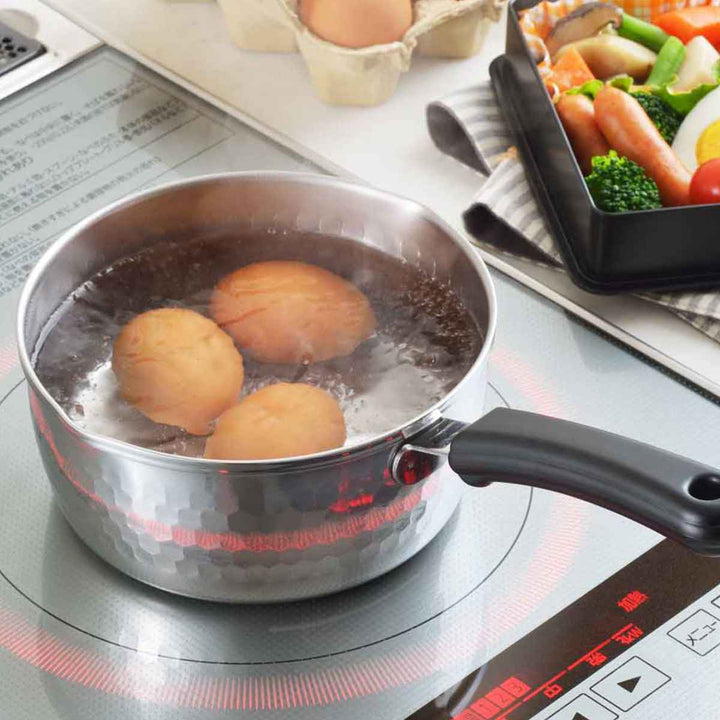 雪平鍋15cmIH対応味壱ステンレス日本製