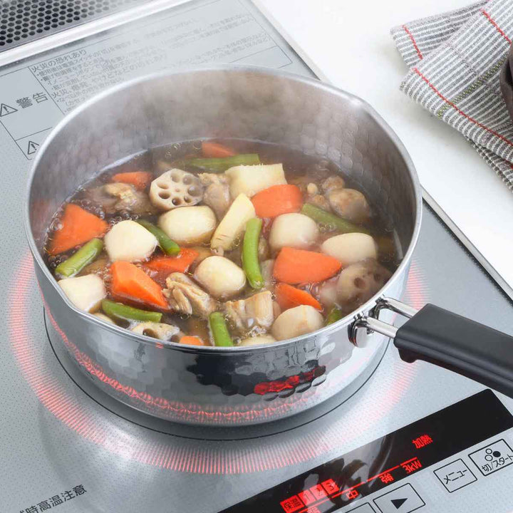 雪平鍋20cmIH対応味壱ステンレス日本製