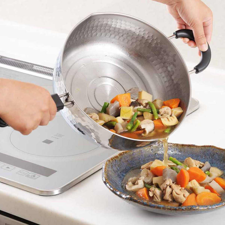 雪平鍋24cmIH対応味壱ステンレス日本製