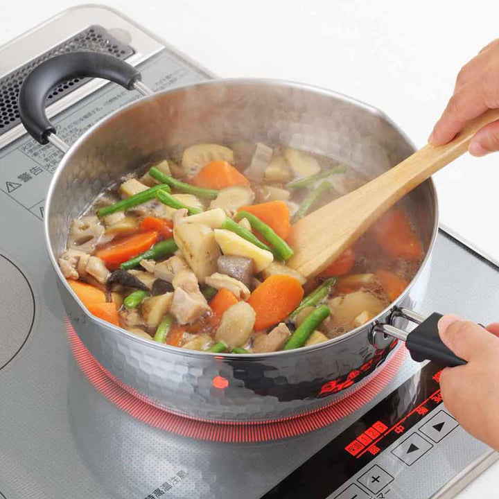 雪平鍋24cmIH対応味壱ステンレス日本製