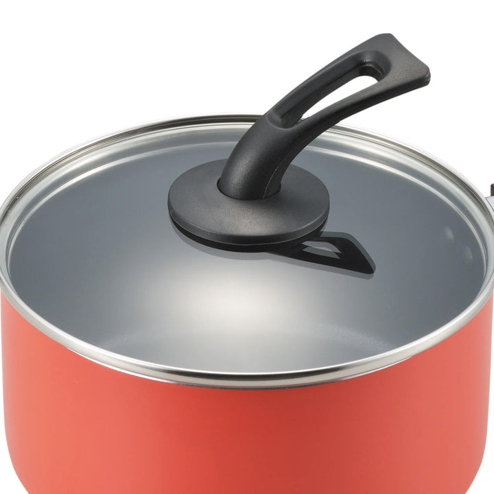 片手鍋18cmIH対応エステルフッ素樹脂加工