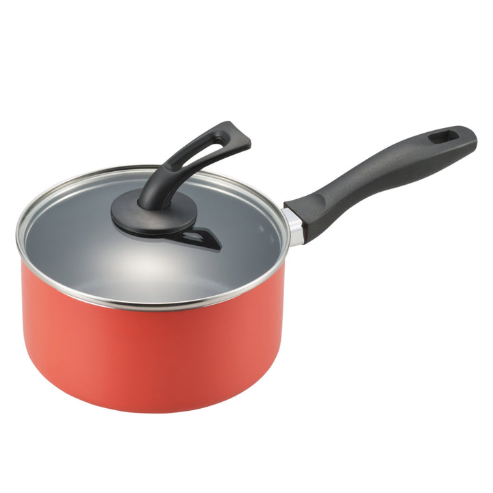 片手鍋18cmIH対応エステルフッ素樹脂加工