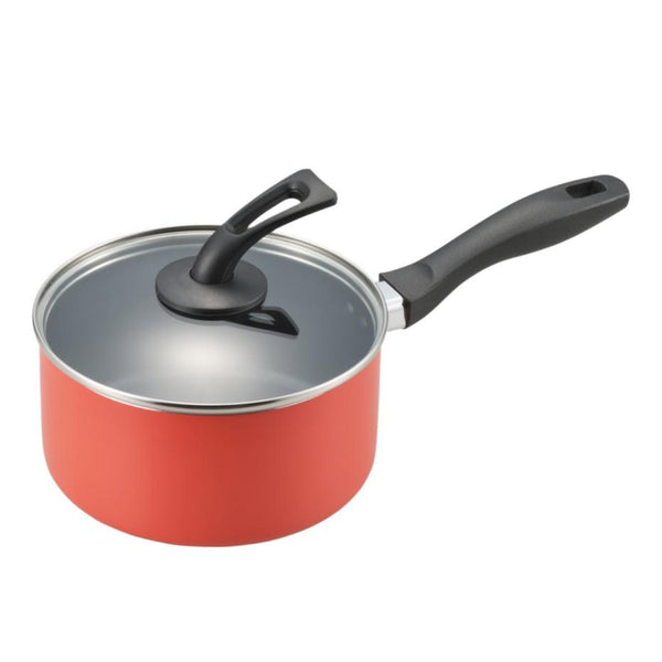 片手鍋18cmIH対応エステルフッ素樹脂加工