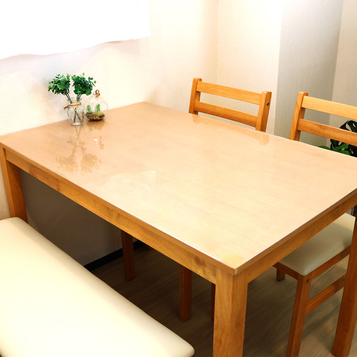 テーブルクロス90×120cmエアーが入らないテーブルマット塩化ビニル樹脂