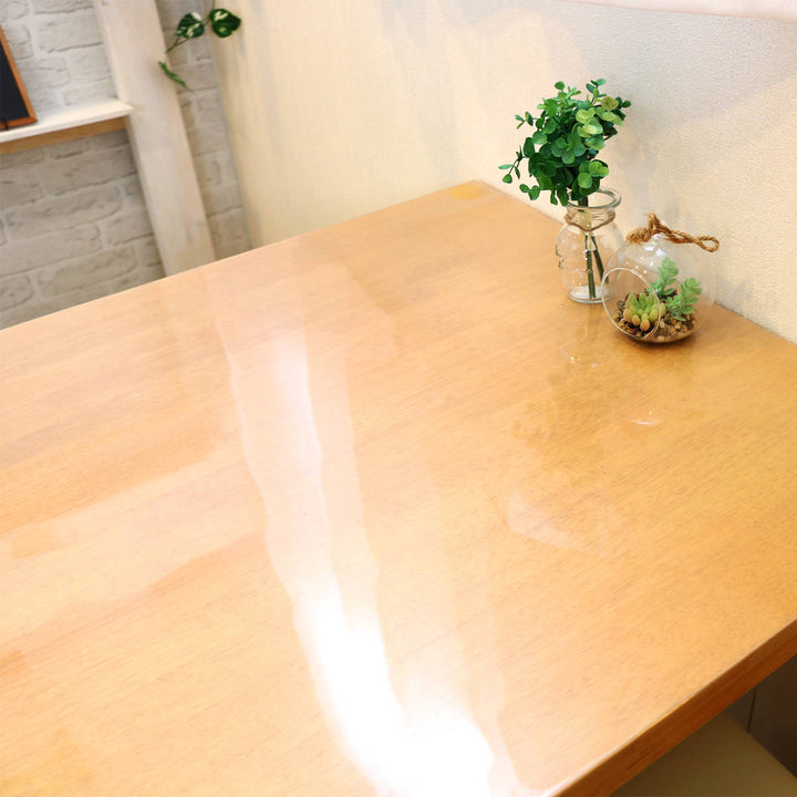 テーブルクロス90×150cmエアーが入らないテーブルマット塩化ビニル樹脂