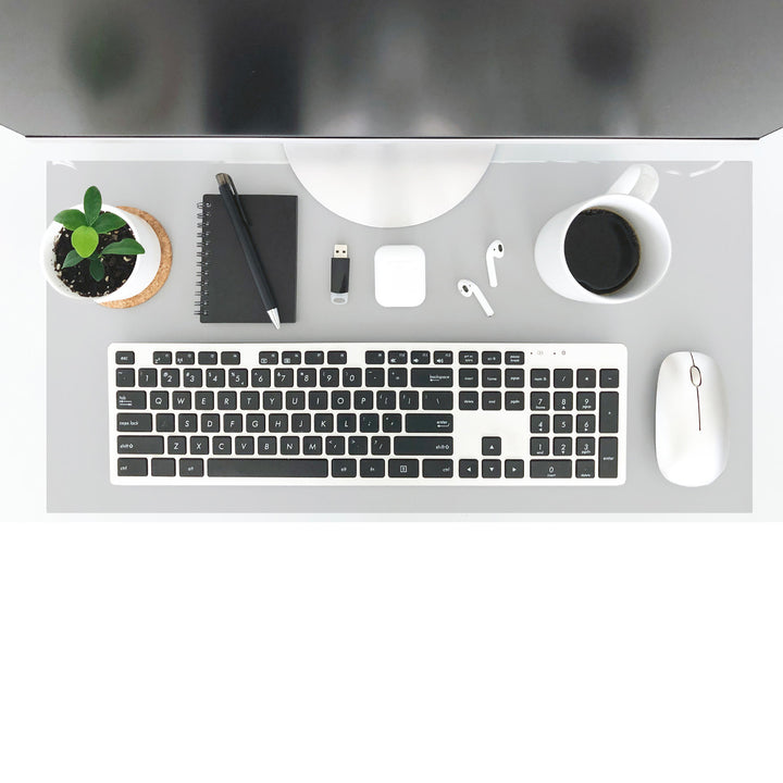 デスクマット29×58cmエアーが入らないデスクマット塩化ビニル樹脂