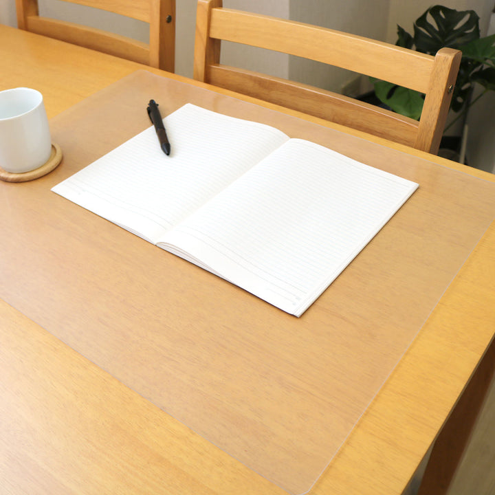 デスクマット45×58cmエアーが入らないデスクマット塩化ビニル樹脂