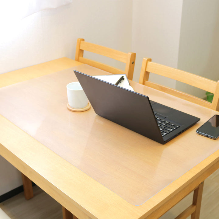 デスクマット58×90cmエアーが入らないデスクマット塩化ビニル樹脂