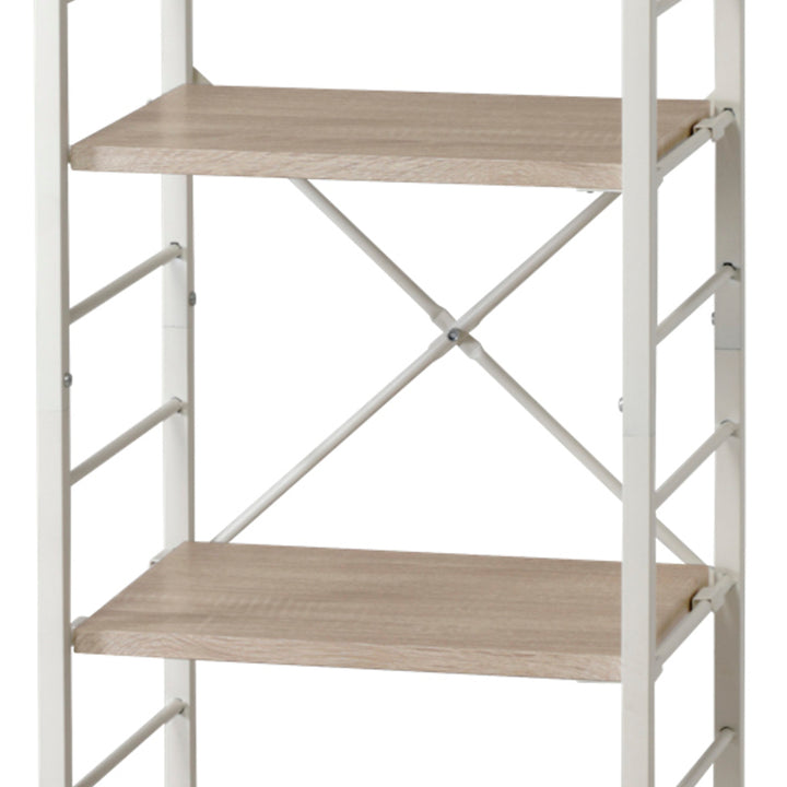 オープンラック4段幅44cmヴィンテージ調スリムタイプ