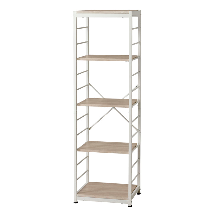 オープンラック5段幅44cmヴィンテージ調スリムタイプ