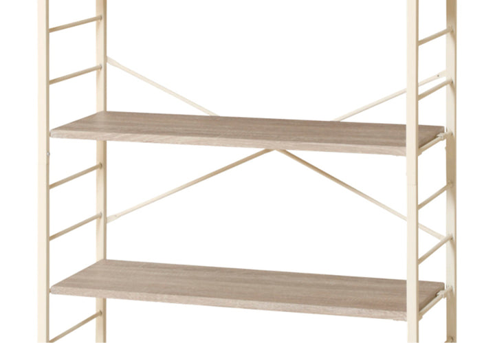 オープンラック5段幅84cmヴィンテージ調ワイドタイプ