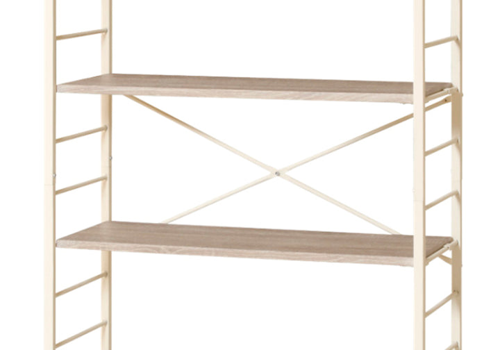 オープンラック6段幅84cmヴィンテージ調ワイドタイプ