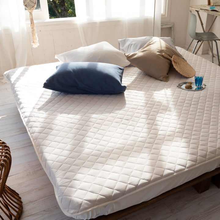 敷きパッドFabtheHomeセミダブルプレインニット