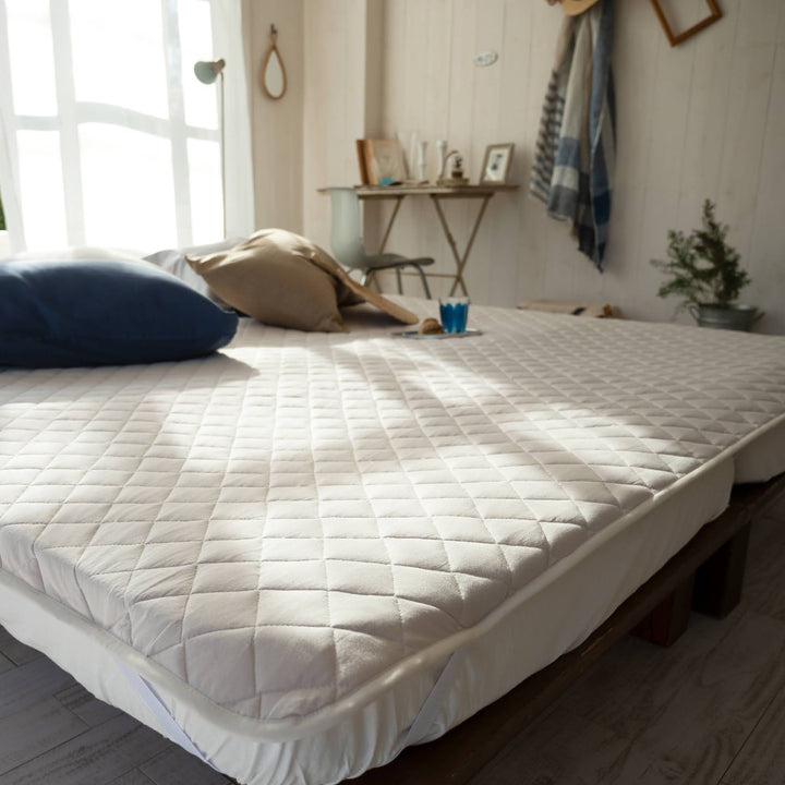 敷きパッドFabtheHomeダブルプレインニット